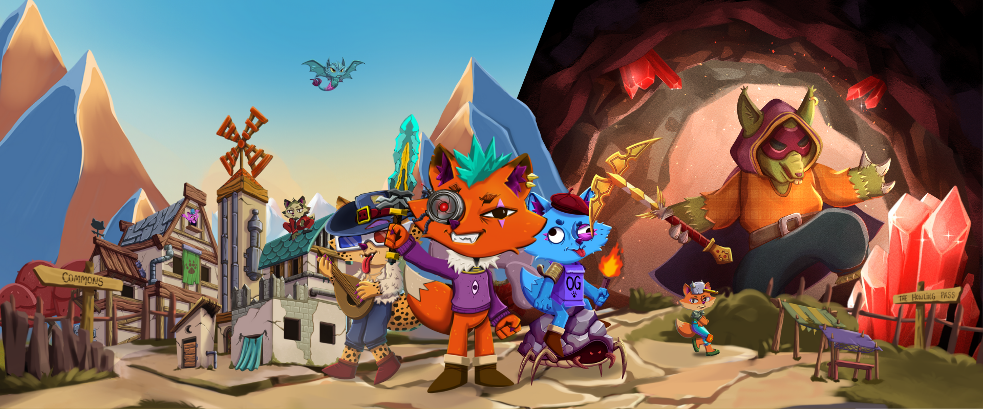 Promotional image for Rogues Studio games